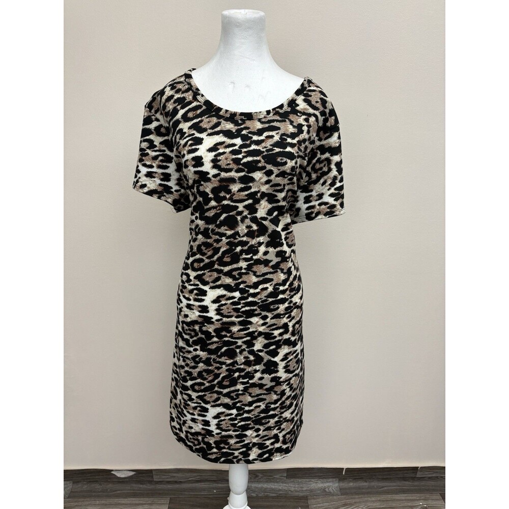 Prospect BLVD  Women’s Sheath Dress Stretch Pullover 3XL Short Sleeve Round Neck